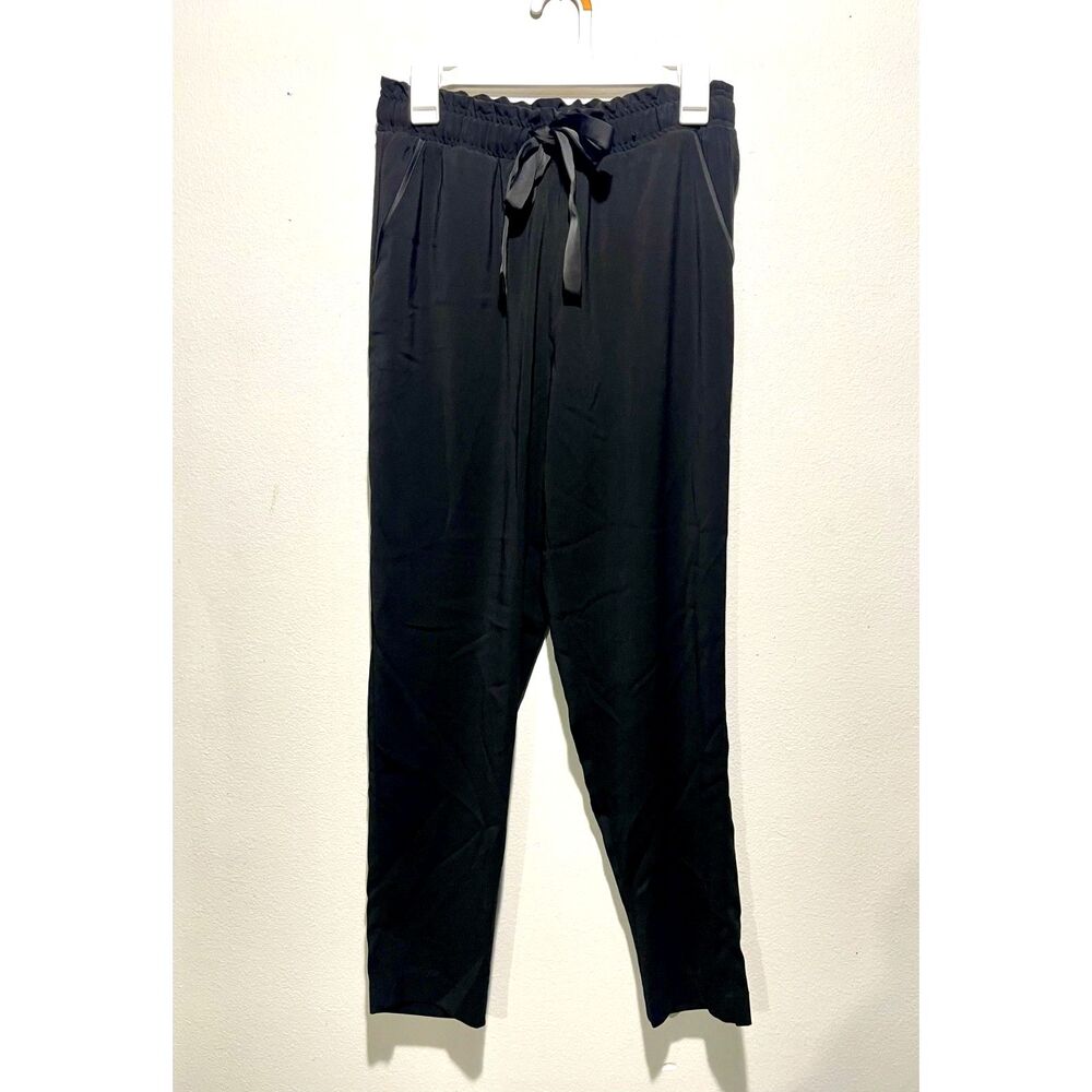 Simply Styled by Sears pull on pants VTG classic black casual women M